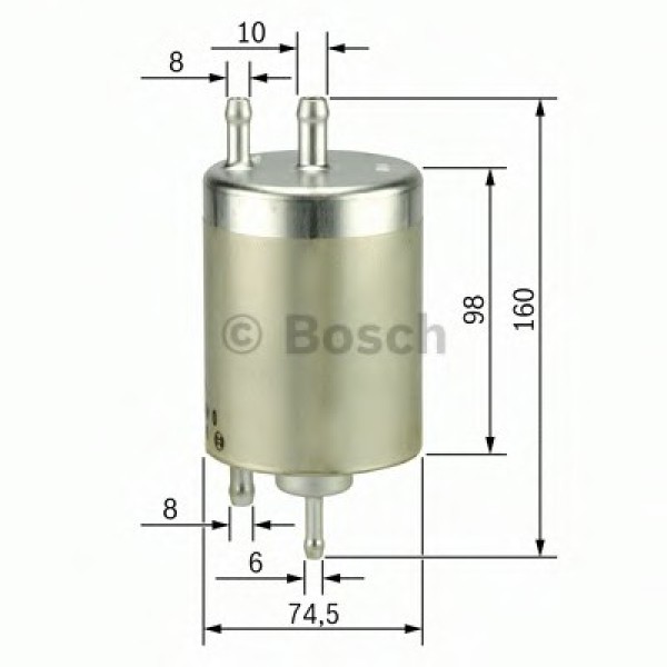 Bosch Yakıt Filtresi - Kod BSH0450915003 - OEM A0024773001