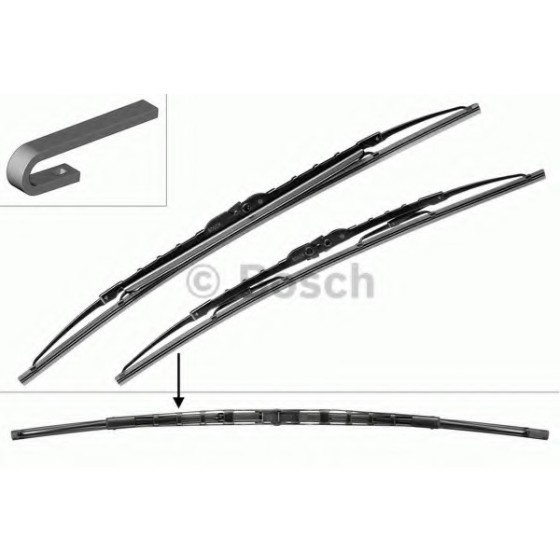 Bosch Silecek - Takim 53.oo-47.5o Volkswagen Golf 4 - Volkswagen Bora - Kod BSH3397001584 - OEM 1J0998003 ürün görseli