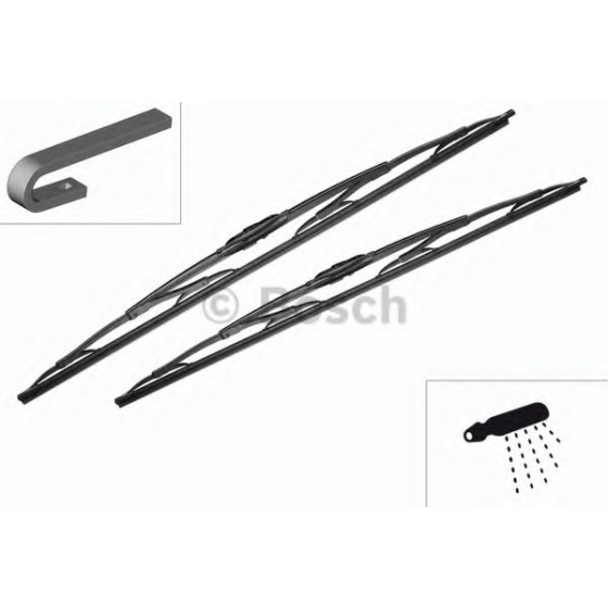 Bosch Silecek - Takim 65.oo-55.oo 638 - Kod BSH3397001725 - OEM A6388201545 ürün görseli
