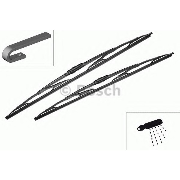 Bosch Silecek - Takim 65.oo-55.oo 638 - Kod BSH3397001725 - OEM A6388201545