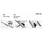Bosch Silecek - Takim 58.oo-50.oo E46-83 Visioflex - Kod BSH3397118904 - OEM 61619071613