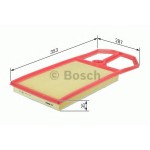 Bosch Hava Filtresi - 335 N54-55 - Kod BSHF026400148 - OEM 13717556961