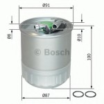 Bosch Yakıt Filtresi - Kod BSHF026402056 - OEM A6420920101