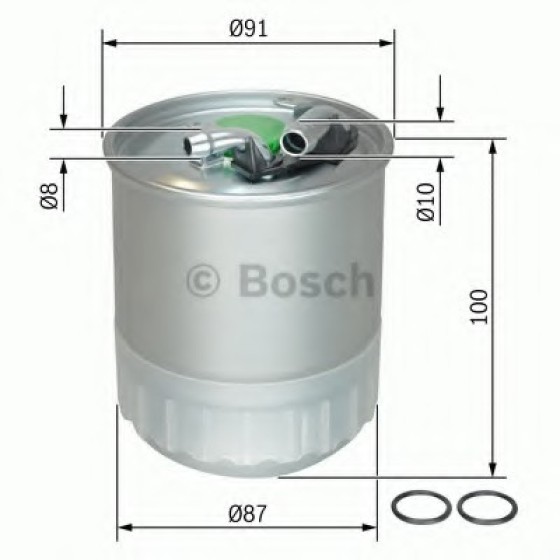 Bosch Yakıt Filtresi - Kod BSHF026402056 - OEM A6420920101 ürün görseli