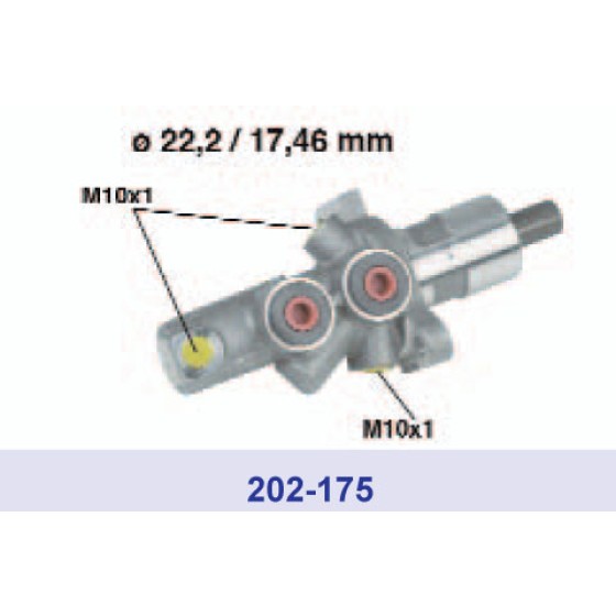 CIFAM Fren Ana Merkez - Kod CIF202175 - OEM A0054305901 ürün görseli