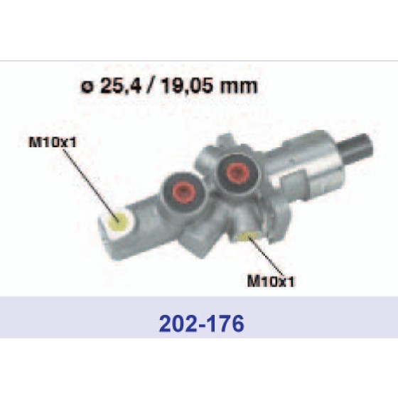 CIFAM Fren Ana Merkez 140 - Kod CIF202176 - OEM A0044307501 ürün görseli