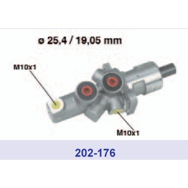 CIFAM Fren Ana Merkez 140 - Kod CIF202176 - OEM A0044307501