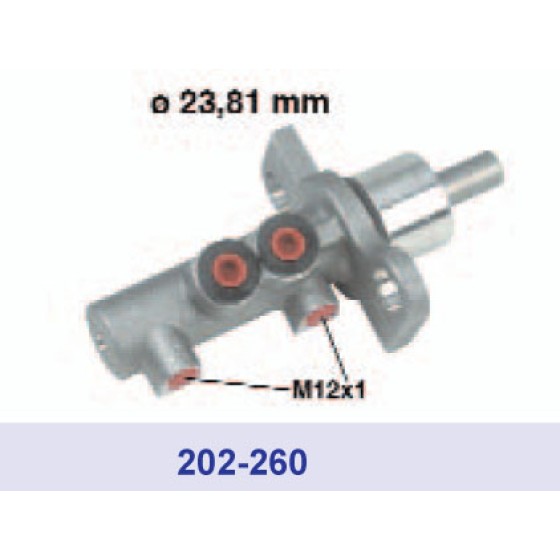 CIFAM Fren Ana Merkez Volkswagen Passat-a4 1.6-1.8-1.8t 1997-2000 - Kod CIF202260 - OEM 8D0611021B ürün görseli