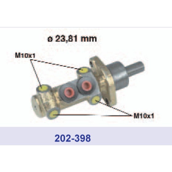 CIFAM Fren Ana Merkez 23.oo MM T4 - Fteh23989.0.1 - Kod CIF202398 - OEM 7M1611019 ürün görseli