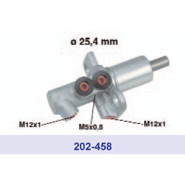 CIFAM Fren Ana Merkez Volkswagen Passat-a4-a6 00-04 24.2125-1720.3 / PML420 (25, 4 Mm) - Kod CIF202458 - OEM 8E0611021