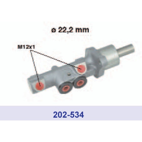 CIFAM Fren Ana Merkez Volkswagen Golf 5 - Volkswagen Caddy 3 - Fteh229025.7.1 - Kod CIF202534 - OEM 1K1614019 ürün görseli