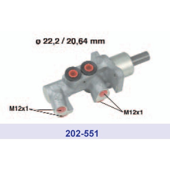 CIFAM Fren Ana Merkez Dcs E46 - Fteh20874.3.1 - Kod CIF202551 - OEM 34316750642 ürün görseli