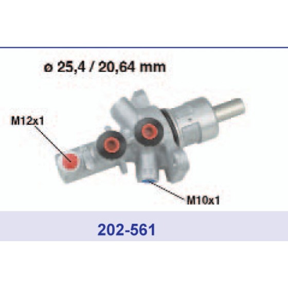 CIFAM Fren Ana Merkez E38-39 - Fteh25937.0.1 - Kod CIF202561 - OEM 34311165543 ürün görseli