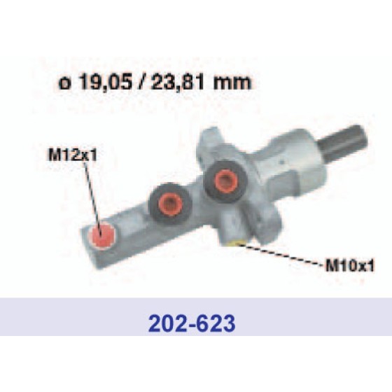 CIFAM Fren Ana Merkez 210 Fteh19890.8.1 - Kod CIF202623 - OEM A0054308201 ürün görseli