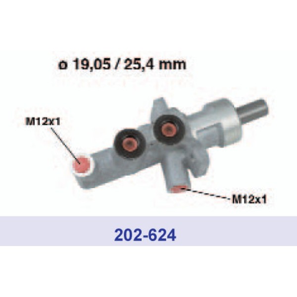 CIFAM Fren Ana Merkez 210 - Fteh19889.8.1 - Kod CIF202624 - OEM A0054308301