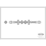 CORTEGO Ön Fren Hortumu - 345 MM T4 - Kod CRT19020444 - OEM 7D0611701E