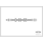 CORTEGO Ön Fren Hortumu - 420mm E34 - Kod CRT19020479 - OEM 34321159891