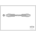CORTEGO Ön Fren Hortumu - 295 MM Volkswagen Passat 4 - Kod CRT19025845 - OEM 3U0611707
