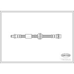 CORTEGO Arka Fren Hortumu - 415mm Mini - Kod CRT19032839 - OEM 34306763682