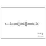 CORTEGO Ön Fren Hortumu - 490 MM 638 - Kod CRT19032848 - OEM A6384282235