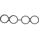 Elring Manifold Contasi Emme X2 668 - Kod ELR111.310 - OEM A6680980065