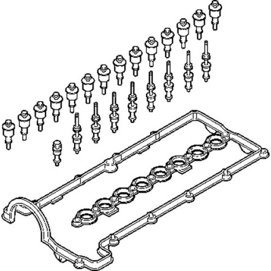 Elring Subap - Kapak Contasi Takim M47 - Kod ELR166.260 - OEM 11122246996 ürün görseli