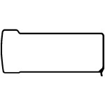Elring Subap - Kapak Contasi 604 - Kod ELR445.690 - OEM A6040160221
