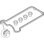 Elring Subap - Kapak Contasi Sol 119 - Kod ELR475.830 - OEM A1190101330