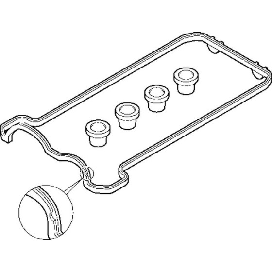 Elring Subap - Kapak Contasi Sağ 119 - Kod ELR475.840 - OEM A1190101430 ürün görseli