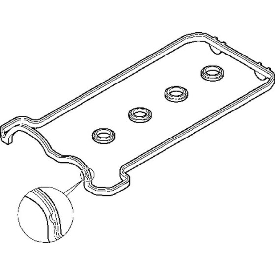 Elring Subap - Kapak Contasi Sağ 119.980 119 - Kod ELR475.860 - OEM A1190102430 ürün görseli