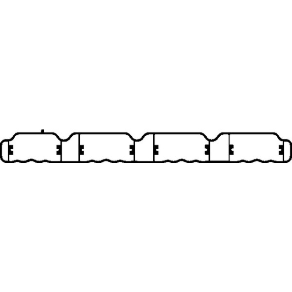 Elring Manifold Contasi Emme Bwa-bpy Volkswagen Golf 5 - Volkswagen Passat 6 2.0 FSI - Kod ELR655.840 - OEM 06F129717D