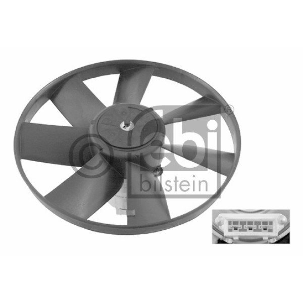 FEBI Fan Motoru - Klimasiz Volkswagen Caddy - Volkswagen Golf 3 - Volkswagen Polo Classic 1.6 Aft - Kod FEB06994 - OEM 1H0959455D