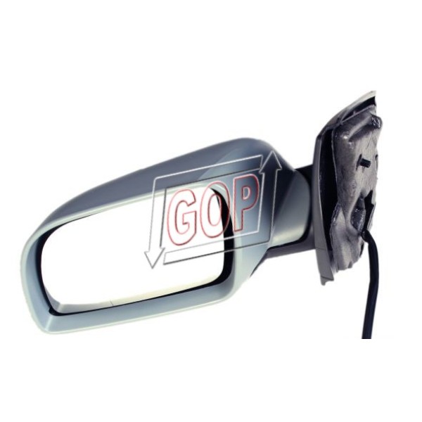 Diş Dikiz Aynasi Volkswagen Polo Sol 2002-2005 Elk-isitmali-astarli Ölü Noktali - Kod GOP-10158 - OEM 6Q0857507G