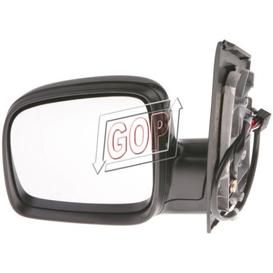 Diş Dikiz Aynasi Sol Volkswagen Caddy 2004-2009 Elk-isitmali - Kod GOP-10323 - OEM 2K5857507AC9B9 ürün görseli