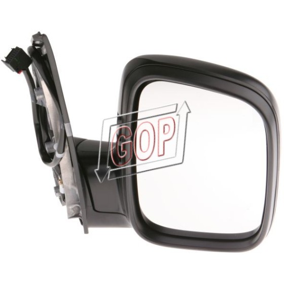 Diş Dikiz Aynasi Sağ Volkswagen Caddy 2004-2009 Elk-isitmali - Kod GOP-10324 - OEM 7H1857528A9B9 ürün görseli