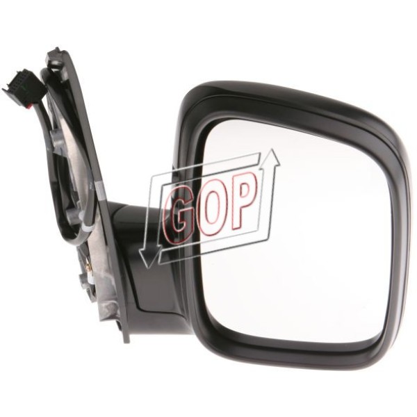 Diş Dikiz Aynasi Sağ Volkswagen Caddy 2004-2009 Elk-isitmali - Kod GOP-10324 - OEM 7H1857528A9B9