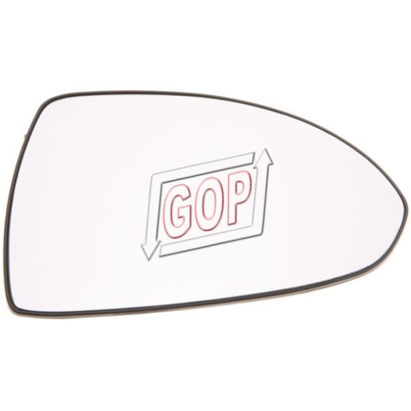 Ayna - Cami Opel Corsa D 2006> Oval (Convex), Elektrikli, Isiticili, Sağ - Kod GOP-10792 - OEM 1426554