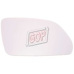 Ayna - Cami Oval (Convex) +Isiticili Sağ Skoda Octavia 2004> / Volkswagen Polo 9n3 2005-2008 - Kod GOP-10796 - OEM 6Q0857522K