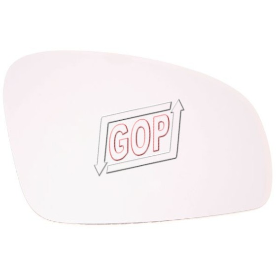 Ayna - Cami Oval (Convex), Sağ Skoda Fabia 2007> / Skoda Roomster 2006> (Volkswagen) - Kod GOP-10798 - OEM 5J0857522H ürün görseli