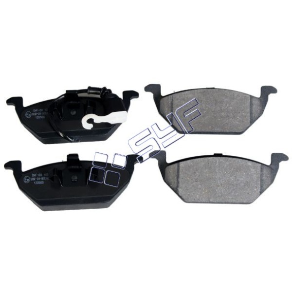Ön Fren Balatası - Fişli Volkswagen Golf 4 Volkswagen Bora 1.4-1.6-1.8-.9SDI (99-03), Audi A3 1.6 16V, 1.8, 1.9TD (96-03), / Volkswagen Caddy 3 2004> / Skoda Octavia 1.4-1.6 - Kod SYF-09 105 - OEM 1J0698151E