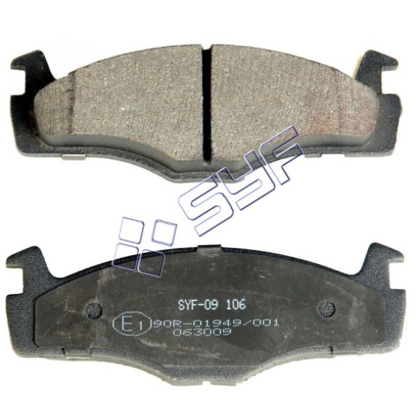 Ön Fren Balatası - Volkswagen Golf 3 1.4, 1.6, 1.8 (91-96) Seat Toledo 1.6, 1.8 (91-99), Seat Cordoba 1.4, 1.6, 1.8 (93-99) - Kod SYF-09 106 - OEM 191698151H