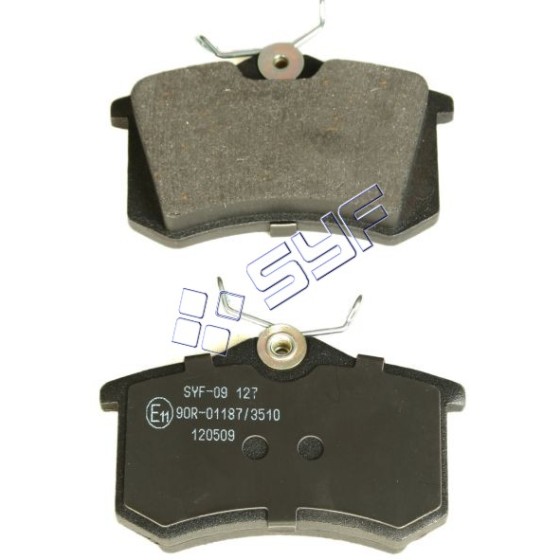 Arka Fren Balatası - Akl-agr-aeb-afn-blf-bse Volkswagen Golf 4 -Volkswagen Bora (98-06) Volkswagen Golf 5 2005> Volkswagen Passat (96-00) A3, A4 2000> - Kod SYF-09 127 - OEM 1J0698451 ürün görseli