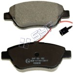Ön Fren Balatası - Opel Corsa D 1.3 Mtj Fiat Linea Grand Fiat Punto Fiat Stilo 2001> -Peugeot Bipper-citroen Nemo-fiat Fiorino-2008> Fişli - Kod SYF-09 148 - OEM 9949273