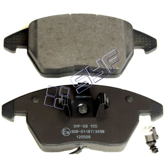 Ön Fren Balatası - Volkswagen Golf 5 2007> / Volkswagen Golf 6 2009> / Volkswagen Caddy 3 2004> / Volkswagen Passat 1.4 TSI 2007> / Volkswagen Touran 2003> Volkswagen Jetta 2005> - Kod SYF-09 155 - OEM 3C0698151 ürün görseli