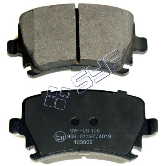 Arka Fren Balatası - Volkswagen Golf 5 2004> Volkswagen Golf 6 2009> Volkswagen Golf 7 / Volkswagen Caddy 3 2004> Volkswagen Passat 2005> Volkswagen Jetta 2005> Volkswagen Touran 2003> - Kod SYF-09 156 - OEM 1K0698451G ürün görseli