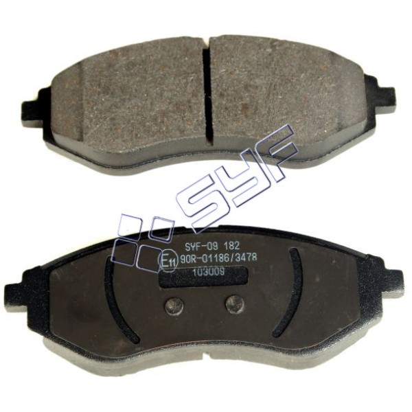 Ön Fren Balatası - Chevrolet Aveo - Kalos 2003> Opel - Kod SYF-09 182 - OEM 96534653