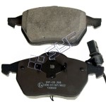 Ön Fren Balatası - Fişli Fişli (Oval) Volkswagen Passat 1.8t-1.9 Audi TDI (96-00) Audi A4 1.8t (04-) - Kod SYF-09 209 - OEM 4B0698151N