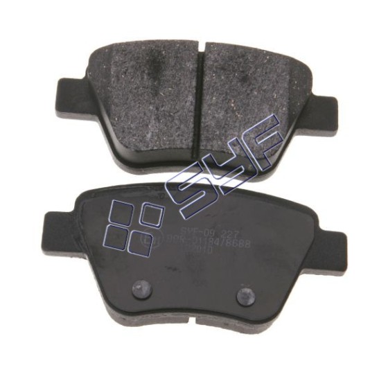 Arka Fren Balatası - Volkswagen Golf 6 2009> -Audi A3 1.6 2003> -Audi A3 1.6TDI 2007> Seat Leon 2007> Skoda Octavia 2007> -Skoda Superb 2007> / Volkswagen Caddy 3 2010> - Kod SYF-09 227 - OEM 5K0698451 ürün görseli