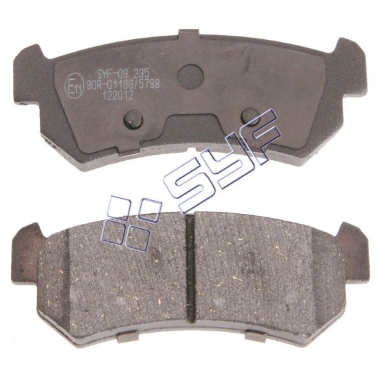 Arka Fren Balatası - Chevrolet Lacetti 2005> / Chevrolet Nubira 2005> (Opel) - Kod SYF-09 235 - OEM 96405131 ürün görseli