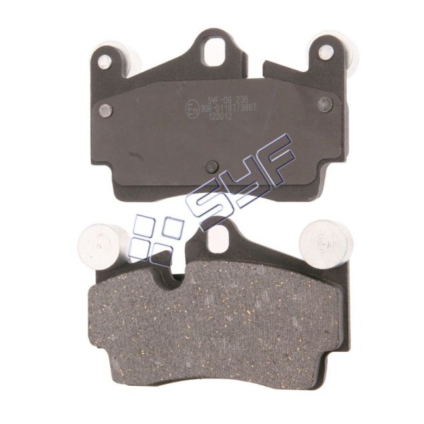 Arka Fren Balatası - Audi Q7 (4L) 3.0 Audi TDI 2011> / Audi Q7 3.0 Audi TFSI 2010> / Volkswagen Touareg (7la, 7l6, 7l7) 3.6 FSI 2005-2010 / Volkswagen Touareg 4.2-5.0-6.0 2002-2010 / - Kod SYF-09 236 - OEM 7L0698451A